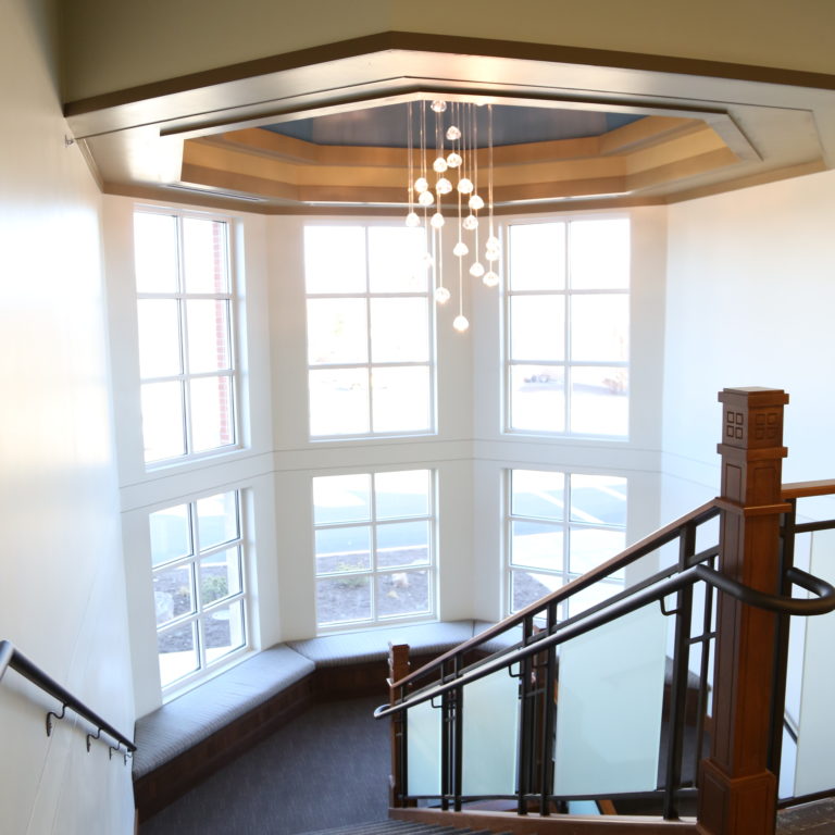 nnu library staircase