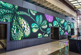 Plannar LED lobby Wall digital displays