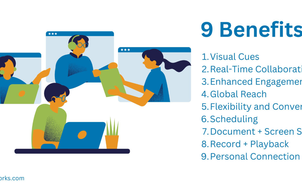 9 benefits of video conferencing