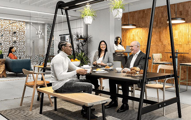 Steelcase small business lunch bench smbs