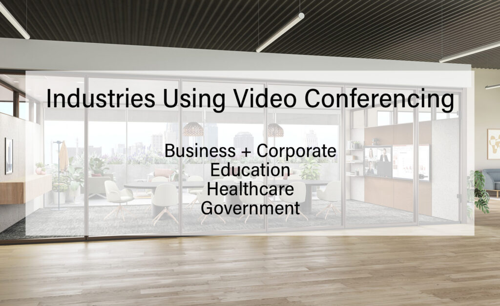 industries using video conferencing for better communication
