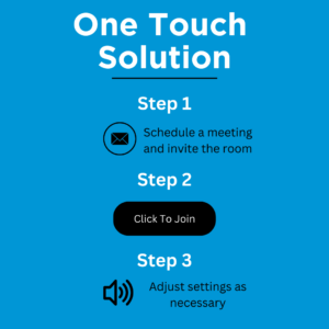 Video Conferencing one touch solution
